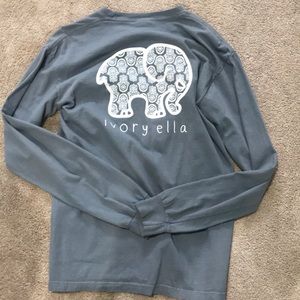 Grey ivory Ella shirt